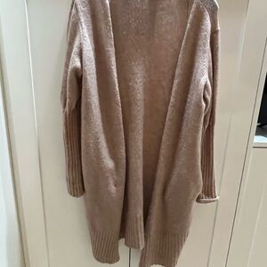 Women's soft pink long Sweater